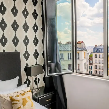 Huge And Bright 4bd For 10 Guests Sacre-coeur Apartment Paris